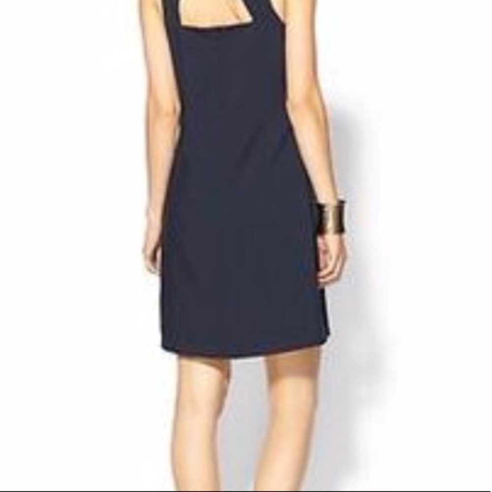 Pim + Larkin dark blue dress